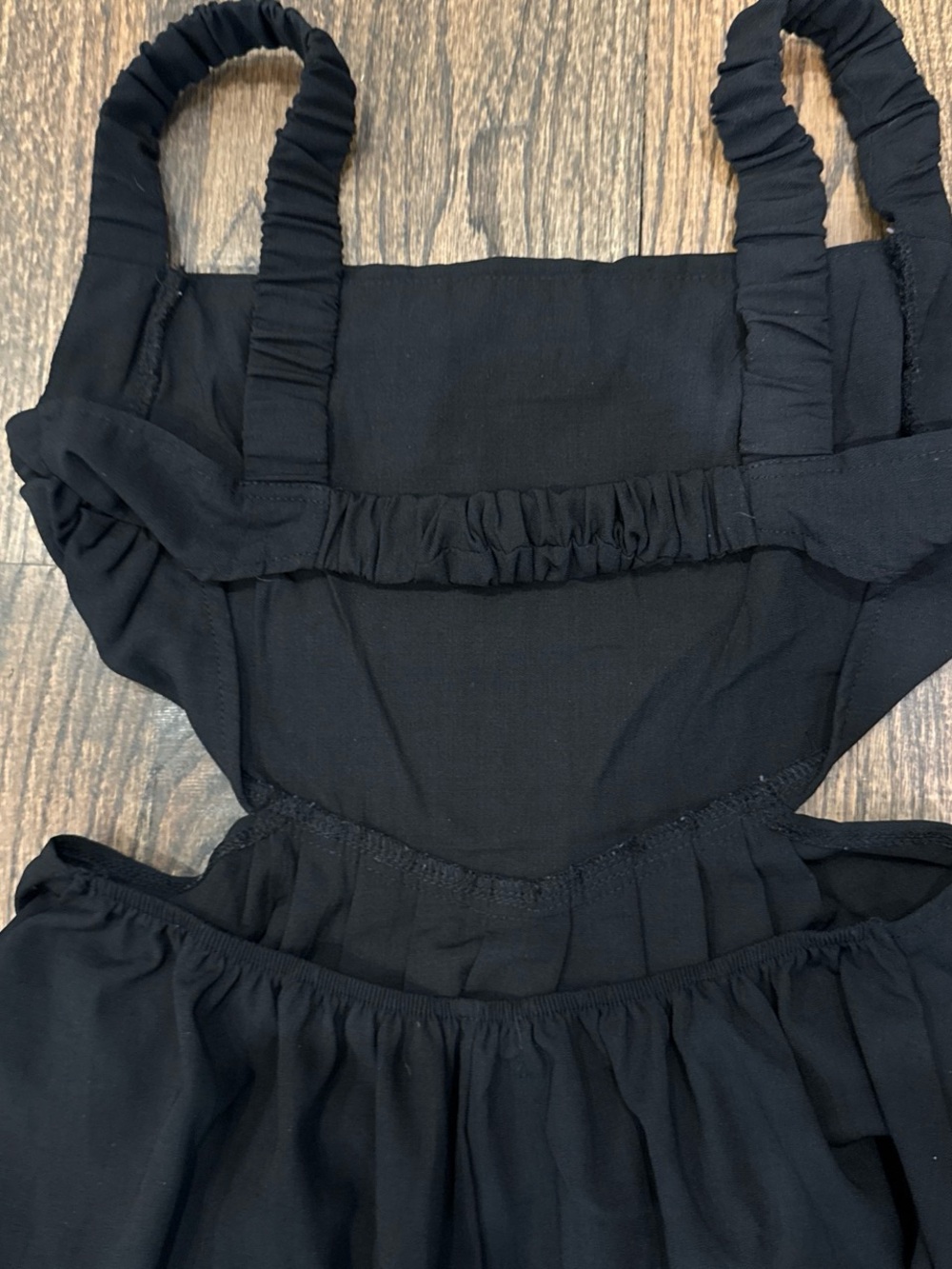 SHEIN Black Ruffle High-Low Sundress - Picture 4 of 5